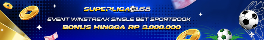 Event Winstreak Single Bet Sportbook - Bonus Hingga Rp 3.000.000